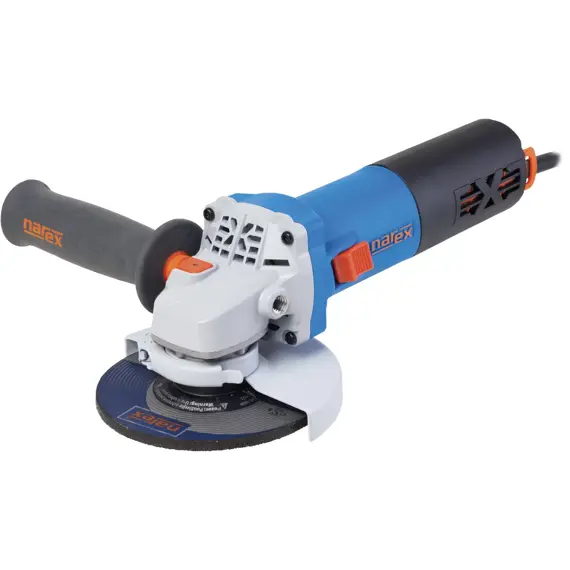 NAREX EBU 9-125 úhlová bruska 125mm, 950W, RU matice, 2*kryt, štíhlý design, 65406912