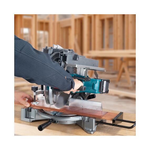 MAKITA LH001GZ aku stolní a pokosová pila s AWS 260mm Li-ion XGT 40V, (2100W), bez baterie