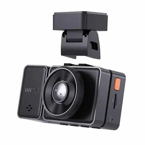 VANTRUE E3 kamera do auta - přední, zadní, vnitřní; napájená superkondenzátorem