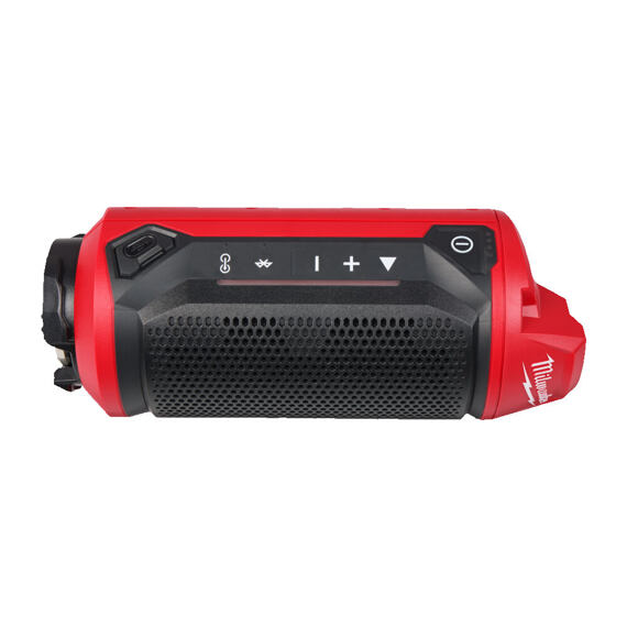 MILWAUKEE M12 SPEJSG2-0 aku reproduktor 12V, Bluetooth 5.3 dosah až 60m, bez baterie