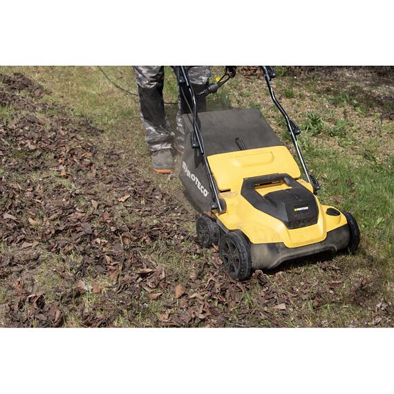 PROTECO vertikutátor 230V, 1600W, PREMIUM 4v1, záběr 380mm, koš 50l, 51.06-VE-380-PR