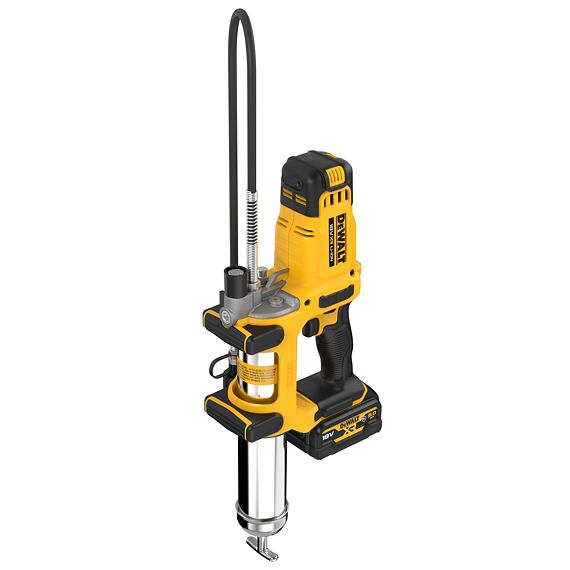 DeWalt  DCGG581P1G výtlačná maznice 2-rychlostní 18V/1*5Ah XR Li-Ion