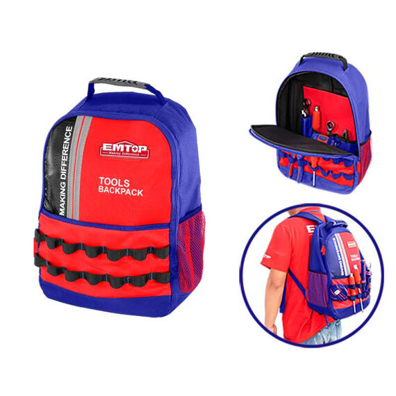 EMTOP batoh na nářadí, polyester 1680D, ETBG58185