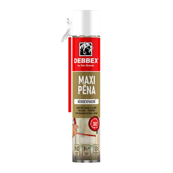 DEN BRAVEN pěna montážní 825ml NXP trubičková MAXI 40142GD