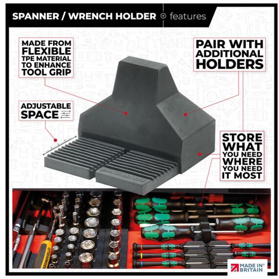 StealthMounts Drawer Hive držák klíčů TPE, do zásuvek, 10ks