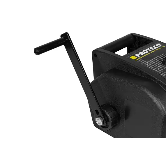 PROTECO naviják lanový 12V, nosnost 900kg, lano 9,14m, 51.09-NLE-1800-12