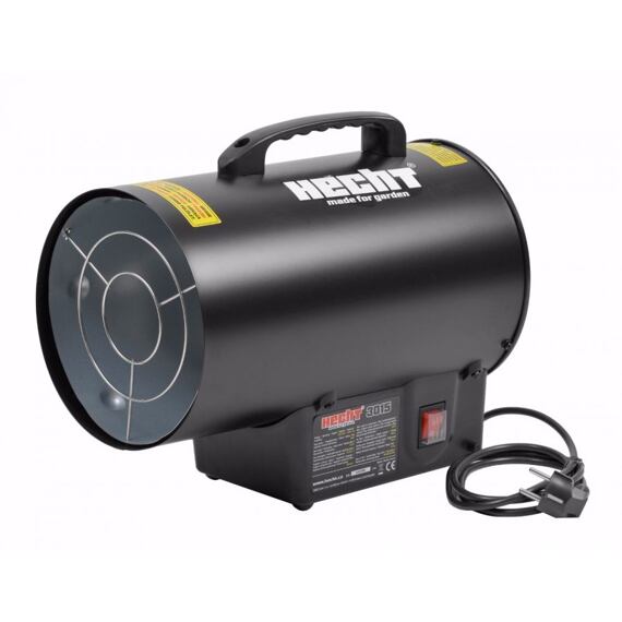 HECHT 3015 plynová horkovzdušná turbína 15kW, spotřeba 1,07kg/h