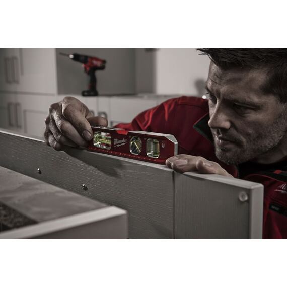MILWAUKEE 4932459097 magnetická vodováha TORPEDO s trubicovou libelou, 45° libela