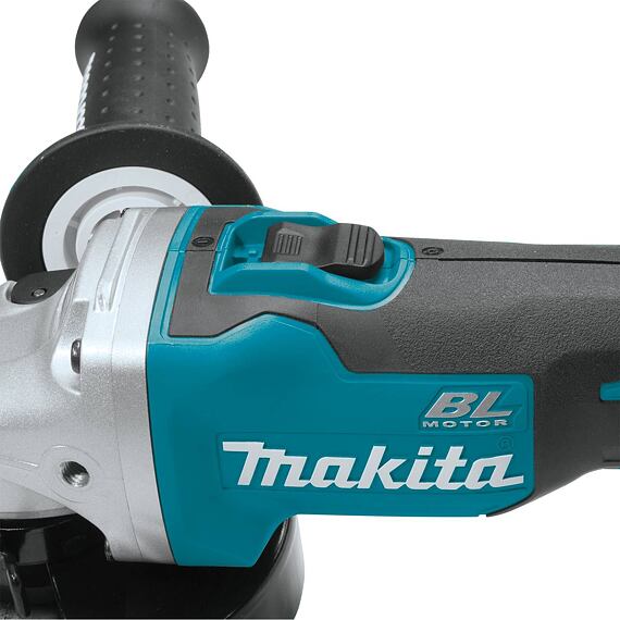 MAKITA set aku příklepová vrtačka DHP482, úhlová bruska DGA504, rázový utahovák DTD171, 18V/2*5Ah
