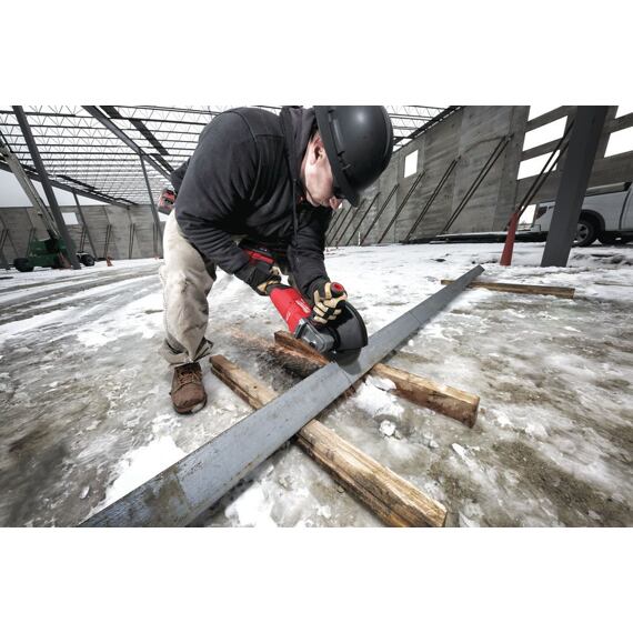 MILWAUKEE M18 FLAG230XPDB-121C aku úhlová bruska 230m 18V/1*12Ah, 5,3kg, AV rukojeť, kufr