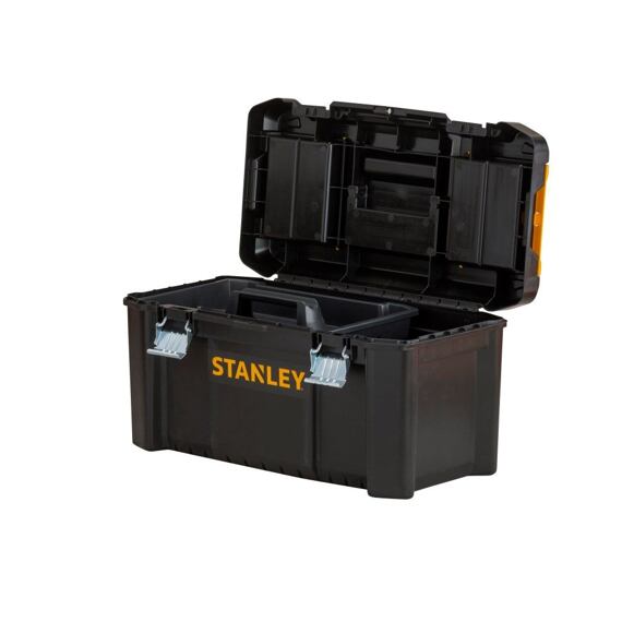 STANLEY STST1-75521 box na nářadí s kovovou přezkou, organizér ve víku, 48*25*25cm