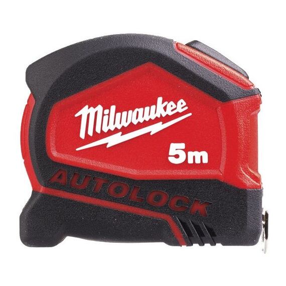 MILWAUKEE 4932464663 svinovací metr 5m, K5/25 AUTOLOCK, třída přesnosti II.