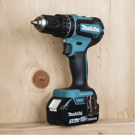 MAKITA DHP485Z aku bezuhlíkový příklepový šroubovák 18V bez baterie, 50Nm, 0-500/1900 ot./min