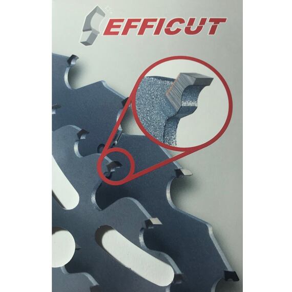 MAKITA B-62985 pilový kotouč Efficut 165*20mm 25Z vhodný pro aku pily (old=B-62979)