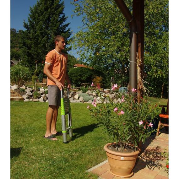 FIELDMANN žebřík teleskopický FZZ 4002, max.320cm, nosnost 150kg, 11 příček