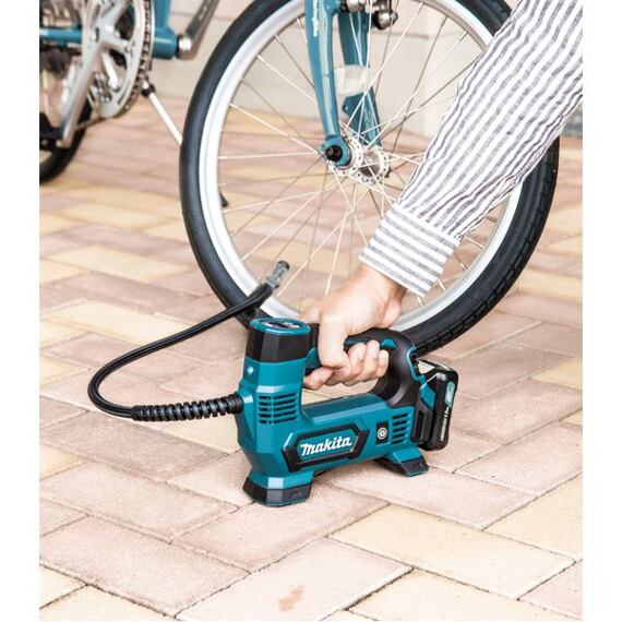 MAKITA MP100DZ aku kompresor 12V CXT bez batérie, max. 8,3bar, 10l/min.,