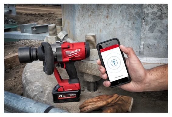 MILWAUKEE M18 ONEFHIWF1-802X rázový uťahovák 1", 18V/2*8Ah, 2400Nm 
