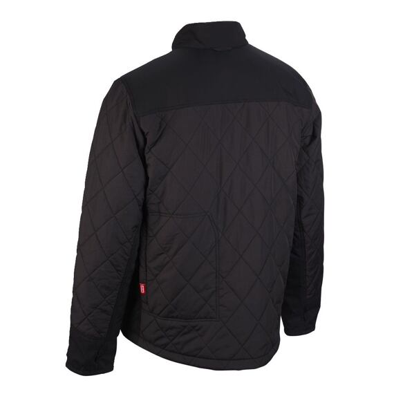 MILWAUKEE M12 HJP-201 (XL) vyhrievaná prešívaná bunda 12V/2Ah, čierna