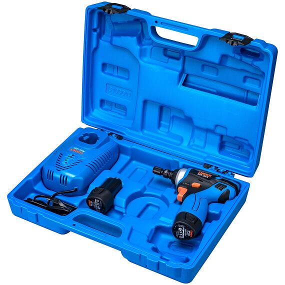 NAREX ASR 122-S BMC, aku rázový utahovák 12V/2*2Ah, 139Nm, 3/8", kufr