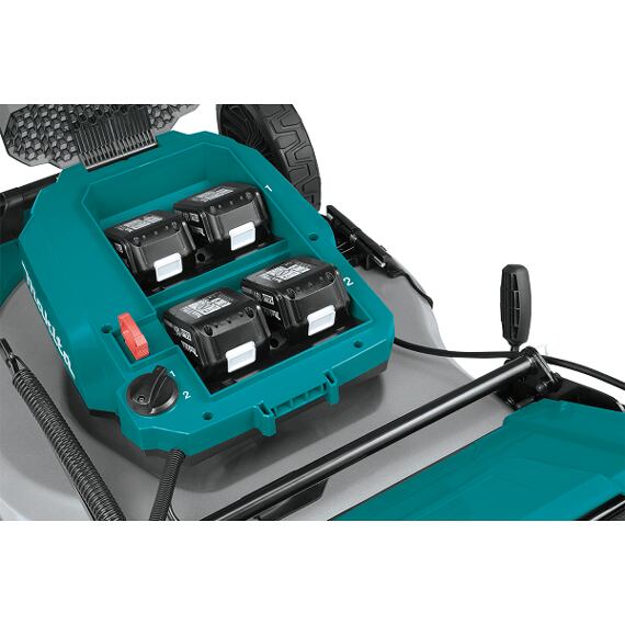 MAKITA DLM530Z aku sekačka 2*18V, 530mm, možnost zapojení 4 akumulátorů, mulčovací nůž, bez baterie