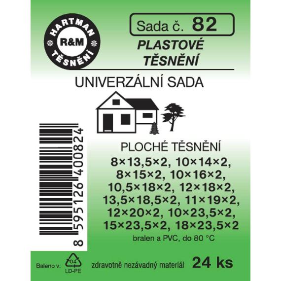 Plastové tesnenie: Univerzálna sada, sada č.82
