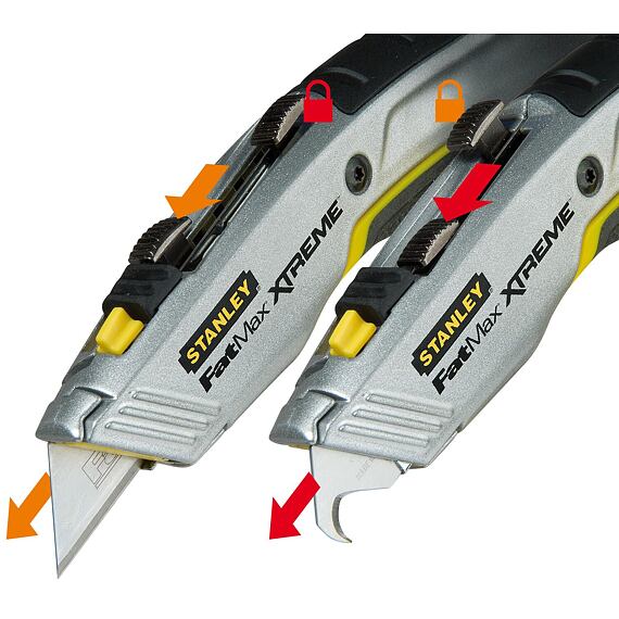 STANLEY 0-10-789 nůž dvouplátkový zasouací, FatMax Xtreme