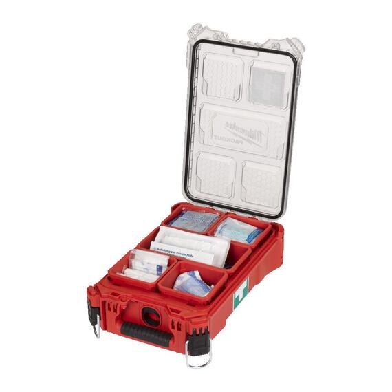 MILWAUKEE 4932478879 lékárnička PACKOUT , IP65, zodpovedá DIN 13157