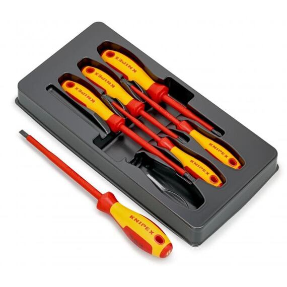 KNIPEX sada šroubováků VDE 1000V, PL+PH, 6-dílná, DIN EN/IEC 60900, 002012V01