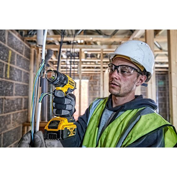 DeWalt DCE530N aku horkovzdušná pistole 18V XR Li-Ion, 290/530°C, 190 l/min, bez baterie