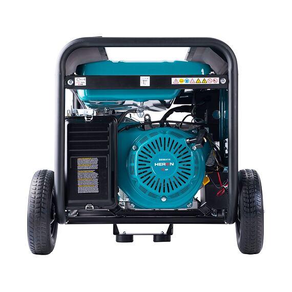 HERON elektrocentrála 230V/400V, 5,5kW/6,8kVA 400V, 2*2,2kW 230V, svařování 4kW elektrostart 8896414