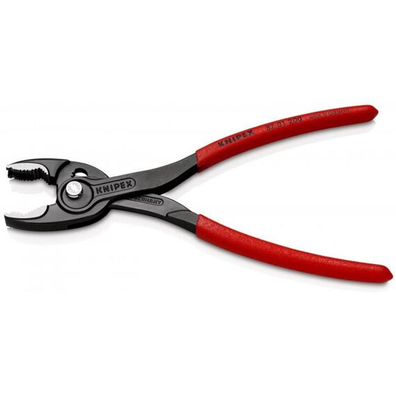KNIPEX kleště s posuvným kloubem TwinGrip 200mm, čelní a boční úchop 8201200