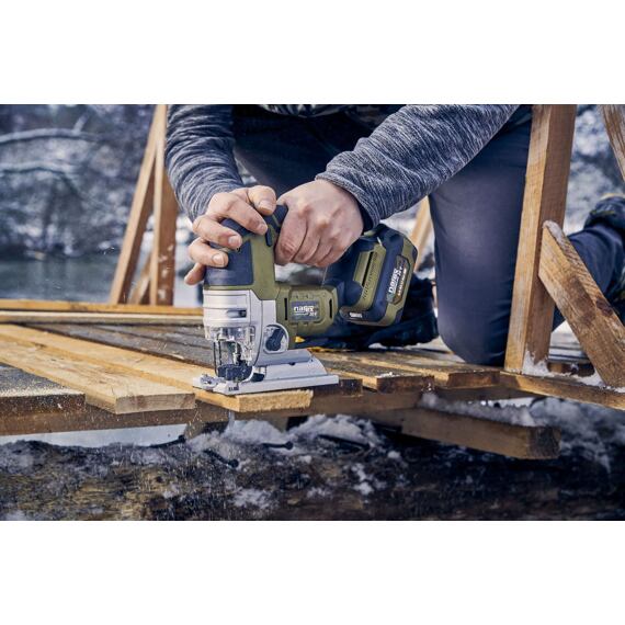 NAREX Camouflage CPL 90, aku priamočiara píla 20V, 0-2600 ot./min., zdvih 26mm, bez batérie, krabica