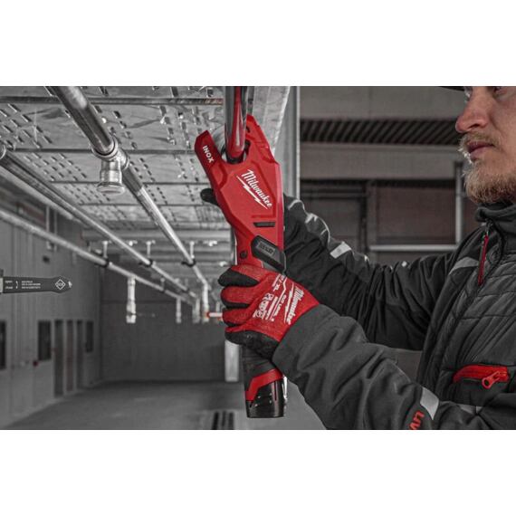 MILWAUKEE M12 PCSS-0 aku rezačka nerezových rúrok 12V, pre priemer 12 - 28mm, bez batérie