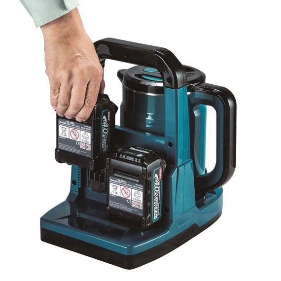MAKITA KT001GZ aku rychlovarná konvice 40V XGT, 0,8l, bez baterie