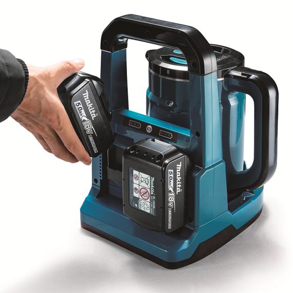 MAKITA DKT360Z aku rýchlovarná kanvica 2*18V LXT, 0,8l, bez batérie
