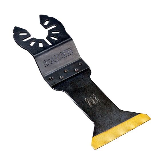 DeWalt DT20702 list pilový do oscilační brusky Bim 55*44mm, dřevo s hřebíky, plast, sádrokarton