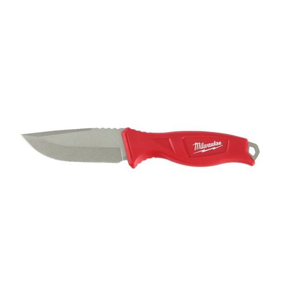 MILWAUKEE 4932464828 nôž s pevnou čepeľou, čepeľ 101mm, puzdro s úchytom na opasok