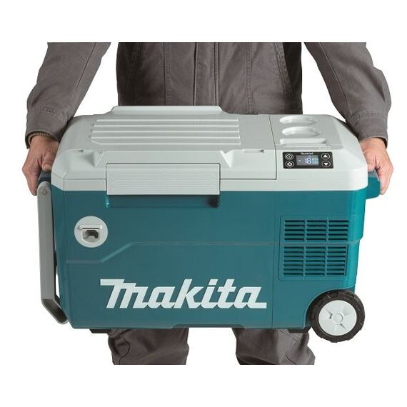 MAKITA DCW180Z aku chladiaci a ohrievací box LXT 2*18V, chladenie -18°C, ohrev až 60°C, 20l bez baté