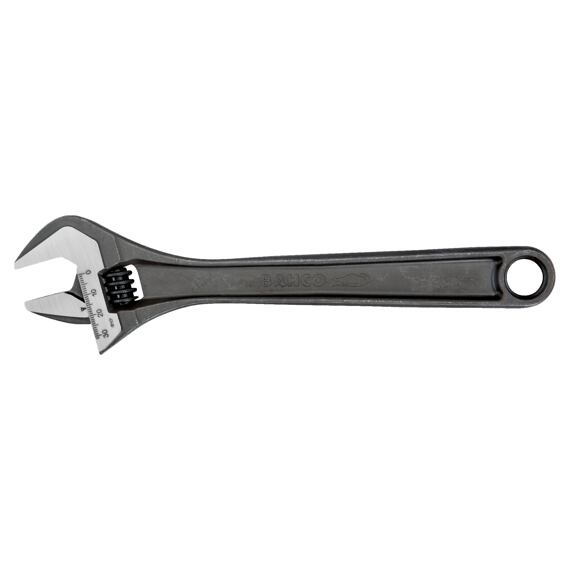 BAHCO 8072 nastaviteľný kľúč 255/31mm, vyhnutá hlava 15°, presne kalené, ISO 6787