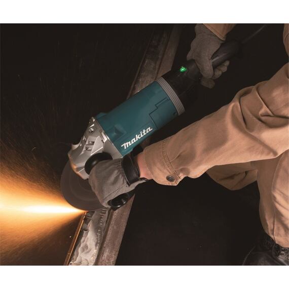 MAKITA GA9080FX1 úhlová bruska 230V, 230mm, 2700W, antivibrační otočná rukojeť