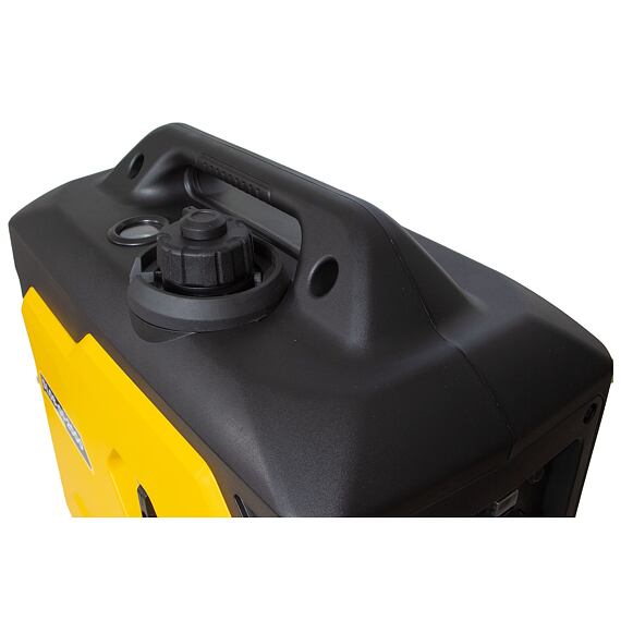 PROTECO elektrocentrála invertorová 2*230V, max. výkon 2kW, trvalý výkon 1,8kW, hmotnost 18kg