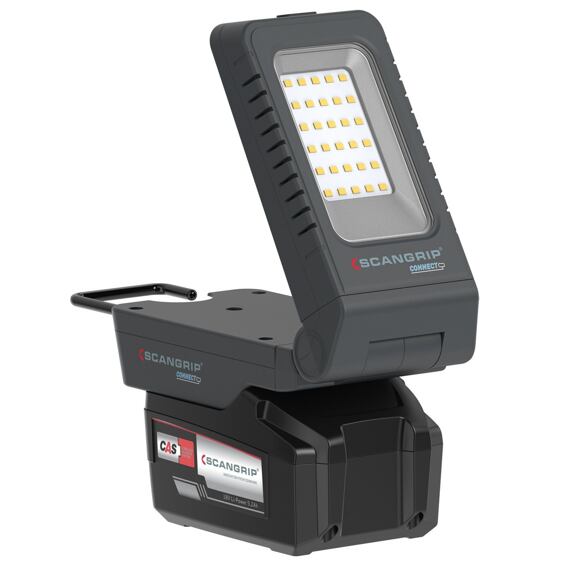 SCANGRIP BASIC CONNECT, svítilna, otočná hlava lampy, 500/1000lm, 6109C