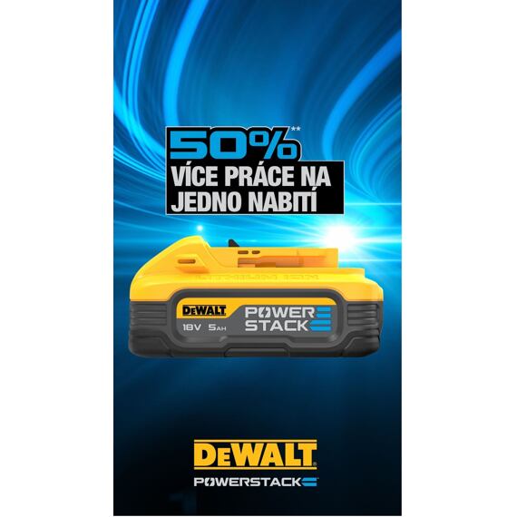 DeWalt DCB094H2 USB-C nabíjecí sada POWERSTACK 18V/2*5Ah