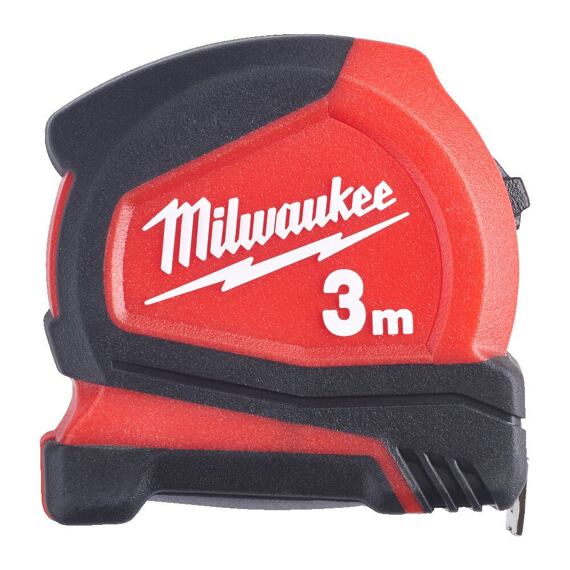 MILWAUKEE 4932459591 zvinovací 3m meter Pro C3/16, spevnený rám, pásmo chránené 2G nylonom