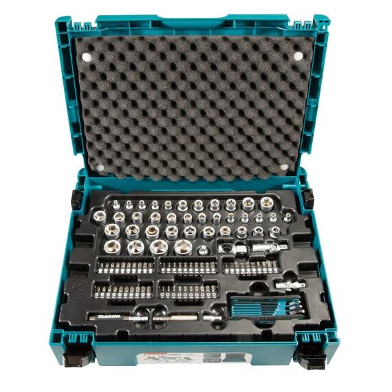 MAKITA E-08713 sada klíčů, bitů, hlavic 120 kusů, Makpac