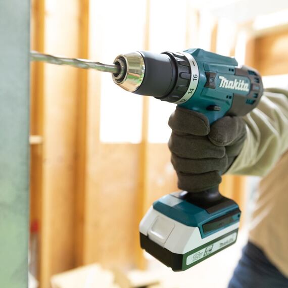 MAKITA DF488D002 aku vrtací šroubovák 18V/2*1,5Ah typ G, 42Nm, 0-400/1400 ot./min