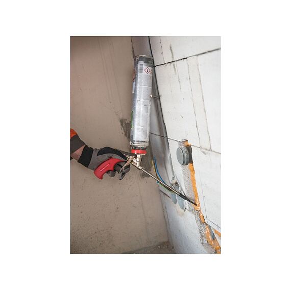 EXTOL Premium pistole na PU pěnu, trubice 8mm, v balení 4mm špička do úzkých prostor