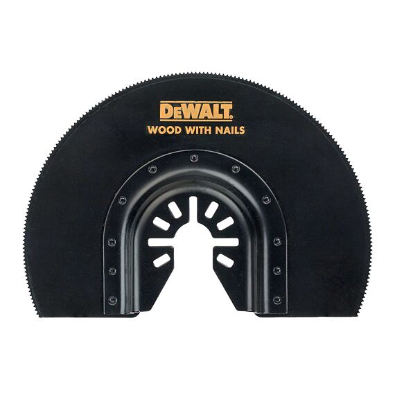 DeWalt DT20729 sada 5ks pilových listů k multifunkční brusce, dřevo s hřebíky, PVC