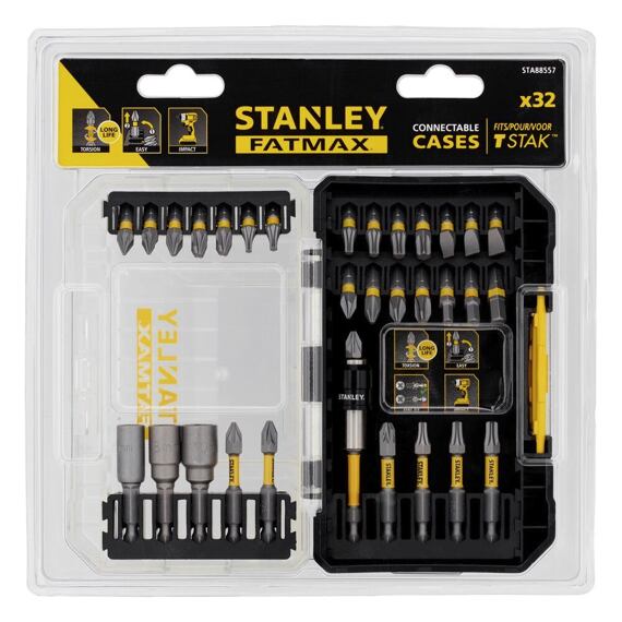 STANLEY STA88557 sada torzních bitů 32-dílná, PH box