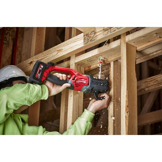 MILWAUKEE M18 CRAD2-0X aku úhlová vrtačka 18V bez baterie, 0-1500 ot./min, HD BOX
